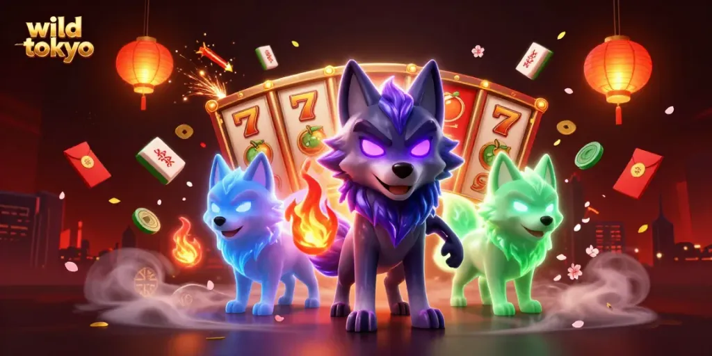 Experience thrilling gaming action at Wild Tokyo with vibrant slots and mystical elements.