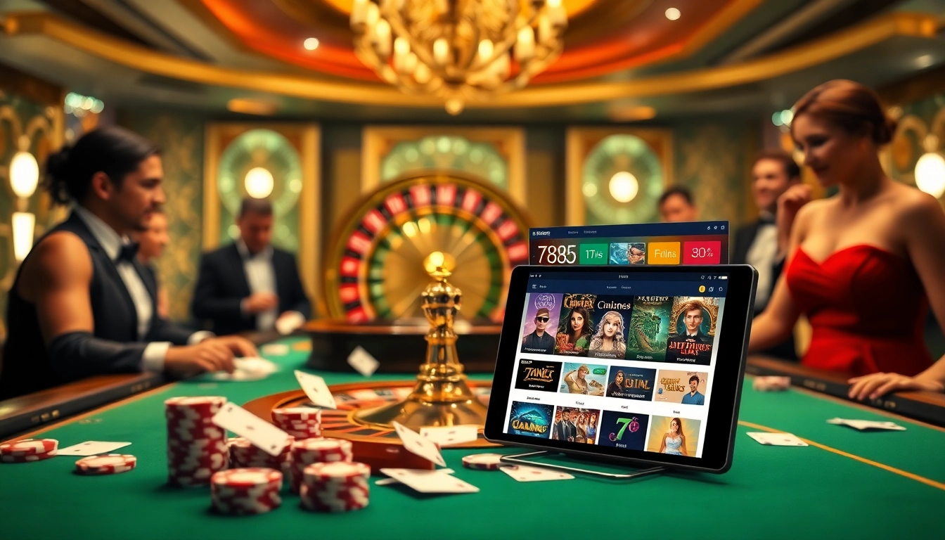 Winning big on the website 789f at an elegant casino table with cards and chips.