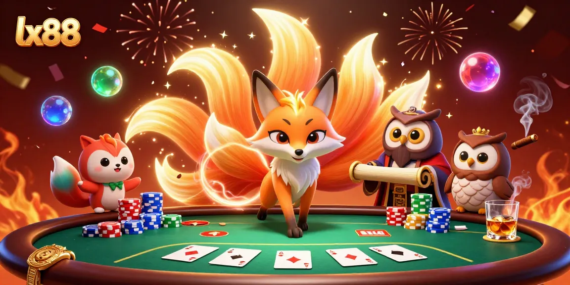Join the thrilling action at lx88 with colorful gaming spirits and a vibrant casino atmosphere.