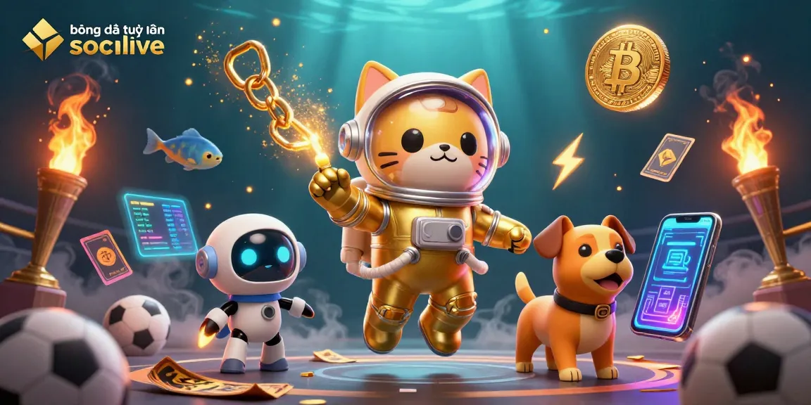 Experience dynamic sports betting with bóng đá trực tuyến socolive showcasing thrilling elements in a vivid scene.