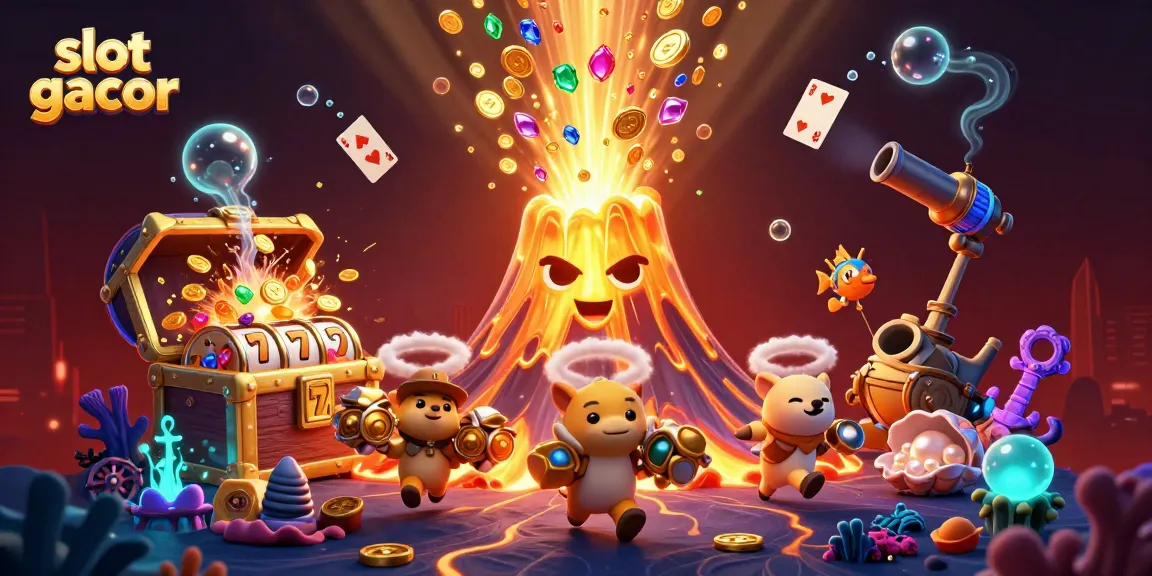 Menang slot gacor dengan kombinasi karakter kartun dan elemen slot yang menarik