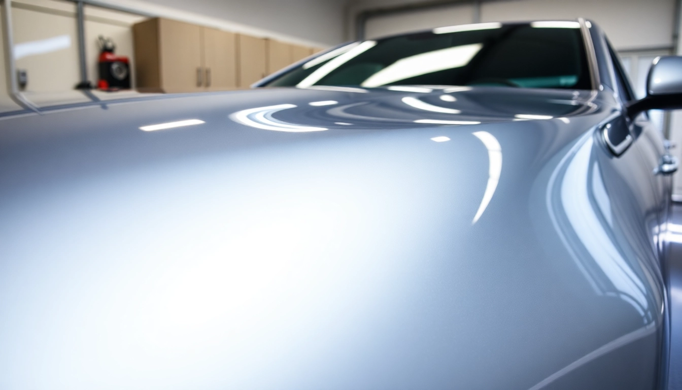 Applying paint protection film near me for enhanced vehicle durability and appearance.