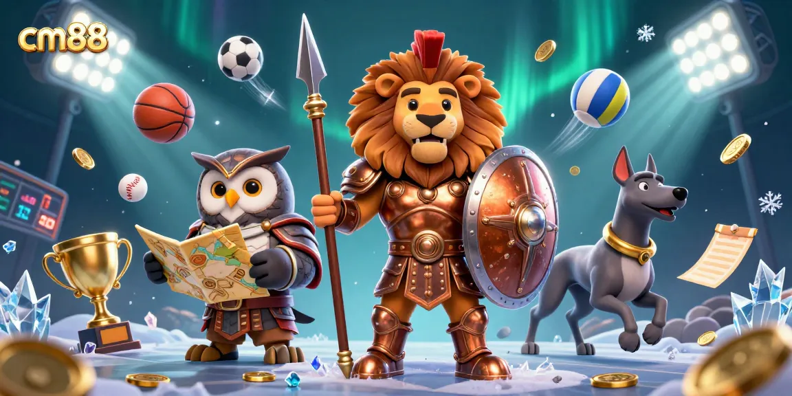 Experience thrilling casino action with cm88 as the Spartan lion leads the charge among dynamic gaming elements.