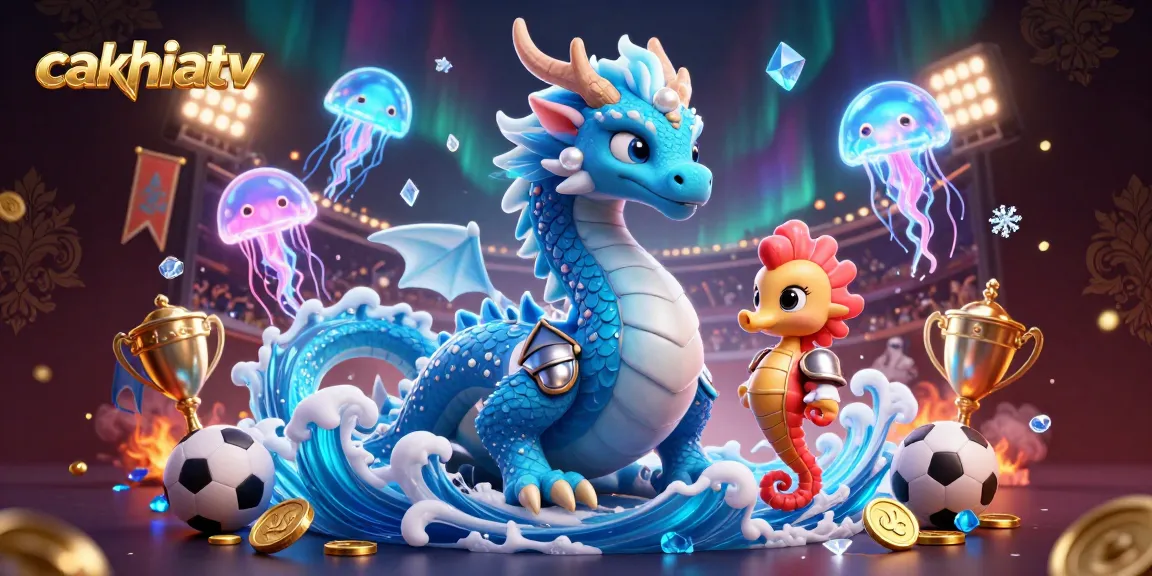 Experience thrilling gameplay with cakhiatv showcasing vibrant characters and exciting sports betting elements.