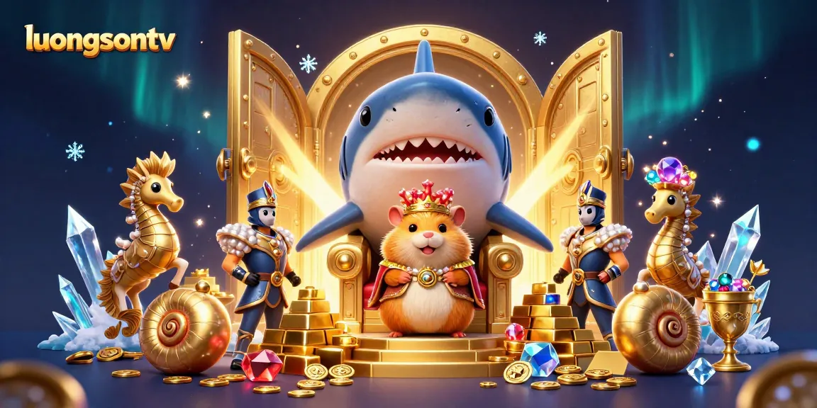 Experience the thrill of gambling with LuongSonTV, featuring exciting royal characters, treasure, and action.