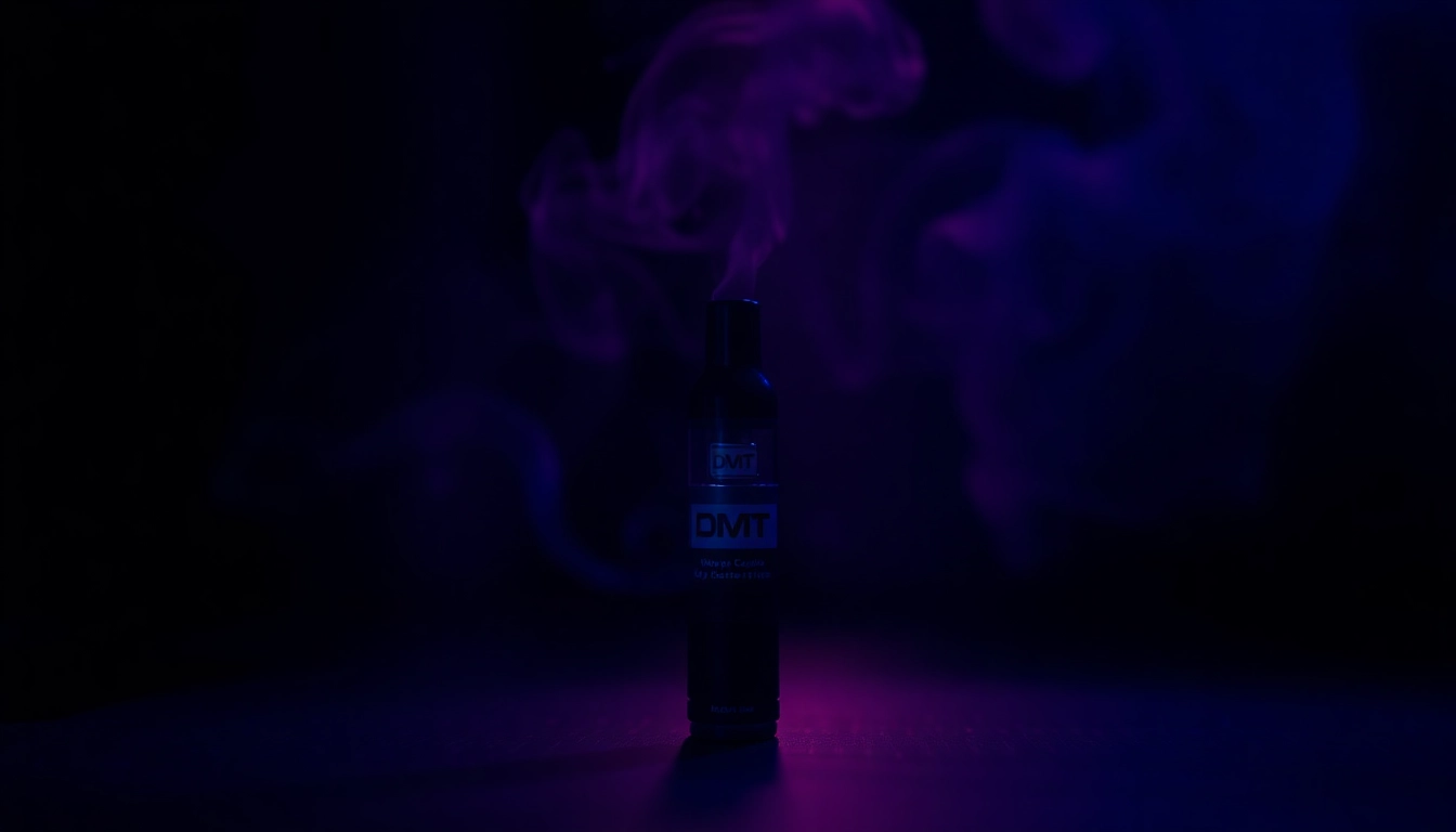 Buy DMT online with an elegant vape cartridge highlighting its sleek design.